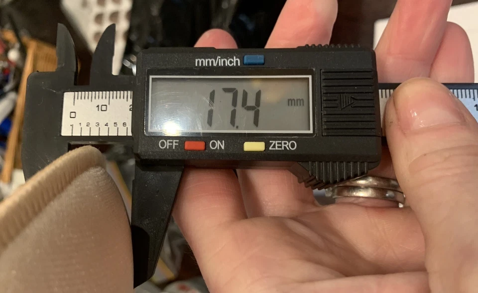 Sujetador Cup Pad Borde Tejido Booster Talla Grande 14 Desnudo Poli Nylon Lavable Natación Foto 2 de 4