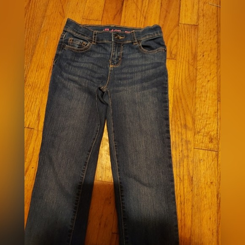 The Childrens Place Girls Denim Legging Skinny Jeans Size 8 Medium Wash Stretch - Picture 5 of 5
