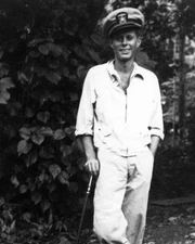 US Navy Lt. John F. Kennedy in South Pacific World War II JFK New 8x10 Photo