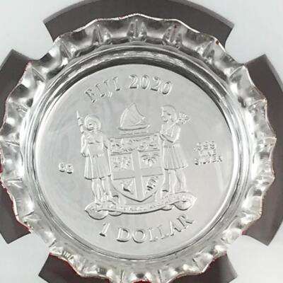 NGC PF70 2020 FIJI 1 dolllar Coca-Cola coin silver coin | eBay