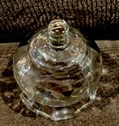 PEG Candle HOLDER Votive Clear Glass Vintage HOMCO RUFFLED RIM — photo 5