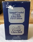 Goebel First Edition 1978 Annual Crystal Glass Bell — photo 7