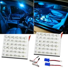 8000K Ice Blue 3175 36-SMD LED Interior Map Dome Cargo Light Panel Lamp Bulb 2x