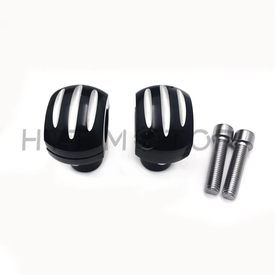 Elevador de manillar negro ranura 25 mm 1" desmontable soporte de barra para cruceros picadoras Foto 2 de 4