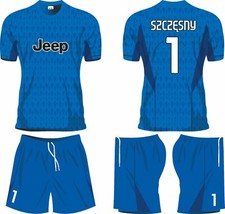 Completo Juventus Portiere Calcio Nome e Numero Con La Personalizzazione No Reso