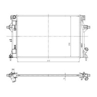 Nrf 550035 KüHler MotorküHler WasserküHler MotorküHlung