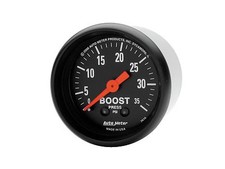 Auto Meter 2616 Z-series Mechanical Boost Gauge 2 116 Turbo Blower 0-35 Psi