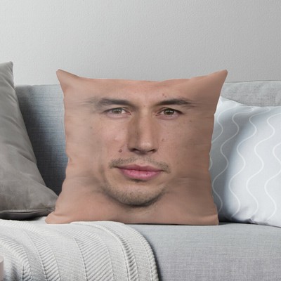 pillowcase with face on it