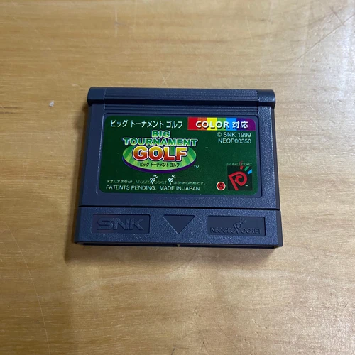 Japanese Neo Geo Pocket Color - Big Tournament Golf