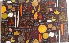 Fall Cutting Board  FARMERS MARKET 11 3/4"X 7 3/4"