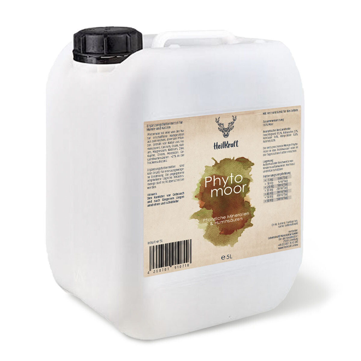 Heilkraft Phytomoor mit Huminsäuren 5l