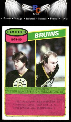1980-81 O-Pee-Chee #94 Peter McNab / Rick Middleton