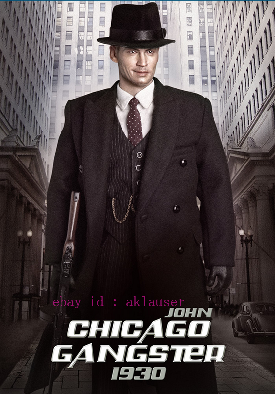 DID 3r 1/6 Scale John Dillinger Chicago 1930 Gangster Collectible