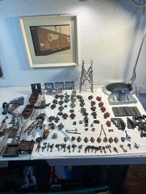 Mega Bloks Dragons Krystal Wars Knight & Orc Figure Lot Big Lot Over 100 Pieces