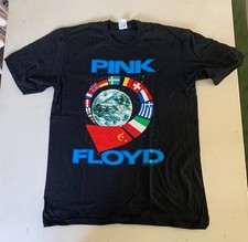 Vintage 1989 Pink Floyd European Tour T-Shirt Brockum Single Stitch Band Tee XL