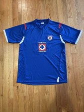 Club Deportivo Cruz Azul Soccer Futbol Jersey Sz Large Telcel #15