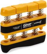 ProHands Gripmaster Hand Exerciser - Yellow Extra Light Tension 