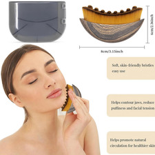 Lymphatic Brush Face Lymphatic Contour Face Brush User-Friendly Design Chin US