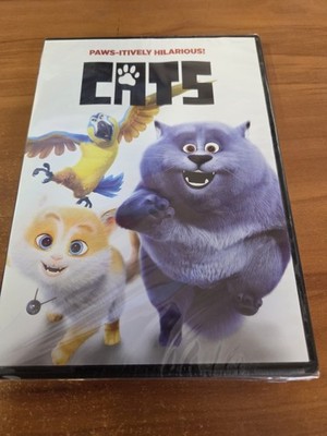 Cats  (DVD, 2018)  NEW Animated