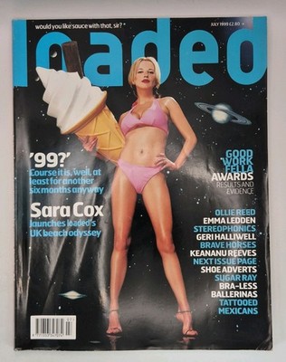 Loaded Magazine Issue 63 July 1999 Sara Cox Geri Halliwell Oliver Reed (2 of 2)