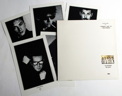 FRANKIE GOES TO HOLLYWOOD The Power Of Love 12'' Single 1984 UK Import w/ Inserts