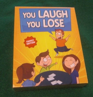 You Laugh You Lose Game - Funny Charades Kids Games - Card Game for Famly NEW