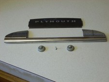 1946 1947 1948 Plymouth Upper Dash Trim Bezel 1065789 With Insert And Hardware 1946 1947 1948 Plymouth Upper Dash Trim Bezel 1065789 With Insert And Hardware