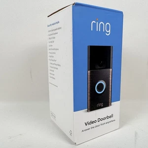 Ring Video Doorbell 2nd Gen Wi-Fi 1080p HD Camera Motion Detect VENETIAN BRONZE