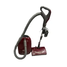 KENMORE PROGRESSIVE 360 TRUE HEPA MODEL 116 CANISTER VACUUM W/ ATTACHMENTS PLUM