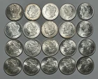 1879 TO 1902 BU MORGAN DOLLAR ROLL / 20 COINS