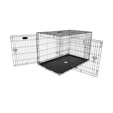 Precision Pet Products Two Door Great Crate Wire Dog Crate, 48 Inch, For Pets...
