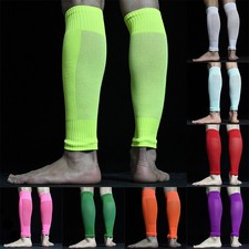 Sport Socks Anti Slip Grip Soccer Men Football Basketball Long Socks Leg Sleeve