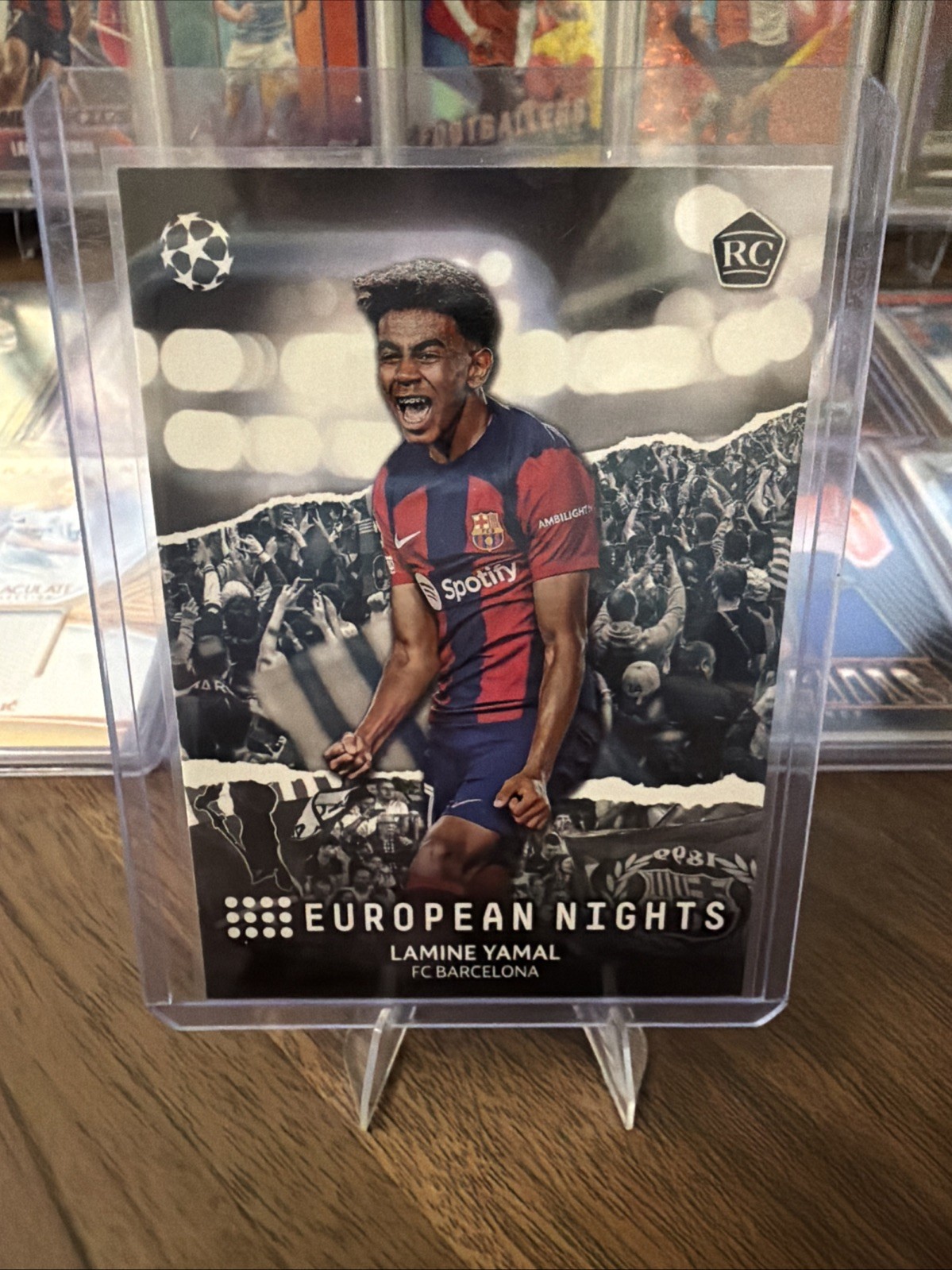 2023-24 Topps UEFA Club Competitions - European Nights Lamine Yamal #EN-10 (RC)