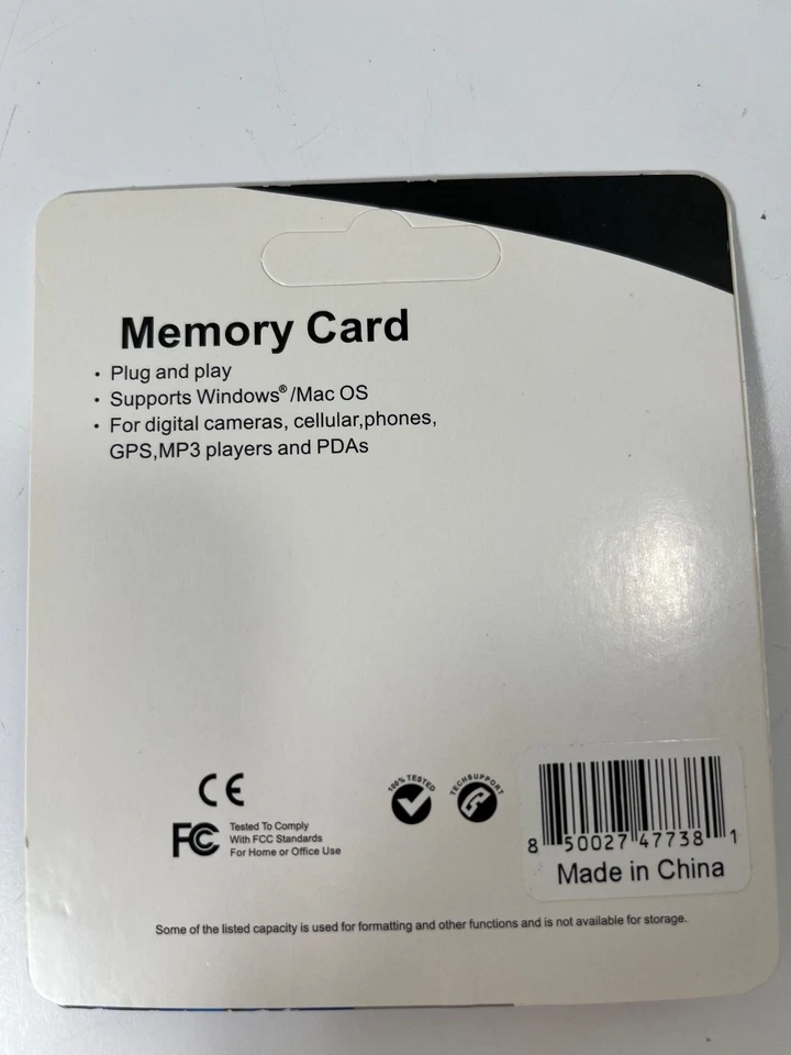 64GB memory card for digital cameras, cell phones, GPS, MP3 players, PDAs X3 - Image 2 of 3