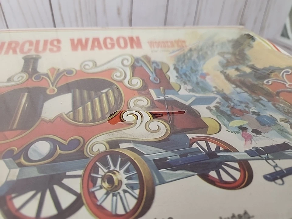 Raro vagón de circo Craft Masters años 70 número de modelo 50127 nuevo en plástico Foto 4 de 4