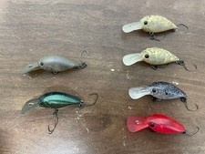 Lucky Craft Deep Crappie SFT 1091 Set of 6 Crankbaits, Slightly Used