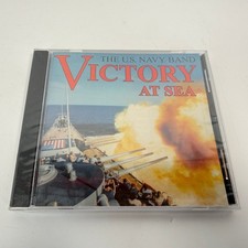 The U.s. Navy Band Victory At Sea Cd 1998 Military March Orchestral Altissimo