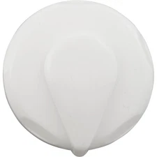 Air Ctrl, CMP,Mini,1-1/8"hs,1-11/16"dia,Cresent,White,1/2"