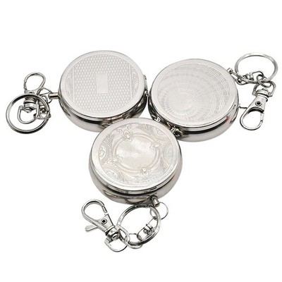 Portable Ashtray Car Cigarette Ashtray Stainless Steel Ashtray with Key Ch.di