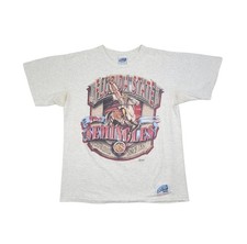 Vintage 90s FSU Florida State Seminoles Chief Oceola BIG GRAPHIC T Shirt Large