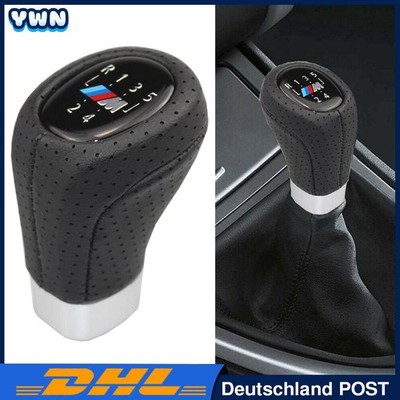 5 Gang Manuel Sport Stil Emblem Schaltknauf Schalthebel für BMW 1er 3er E46 E36