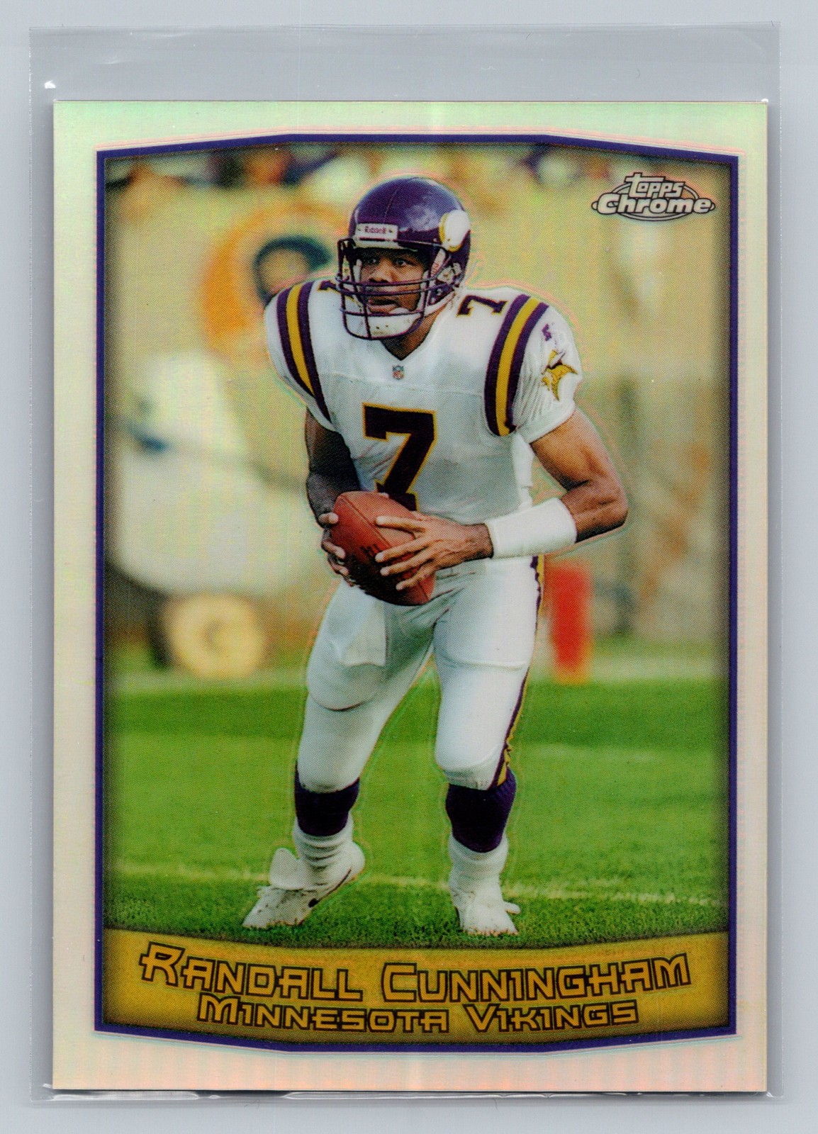 1999 Topps Chrome #80 Randall Cunningham Refractors