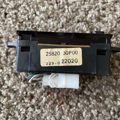 1990 Nissan 300zx Digital Clock OEM Great #a095 for sale online | eBay