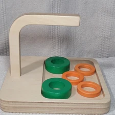 Monti Kids Curved Dowel toy  16+ months Pre-owned