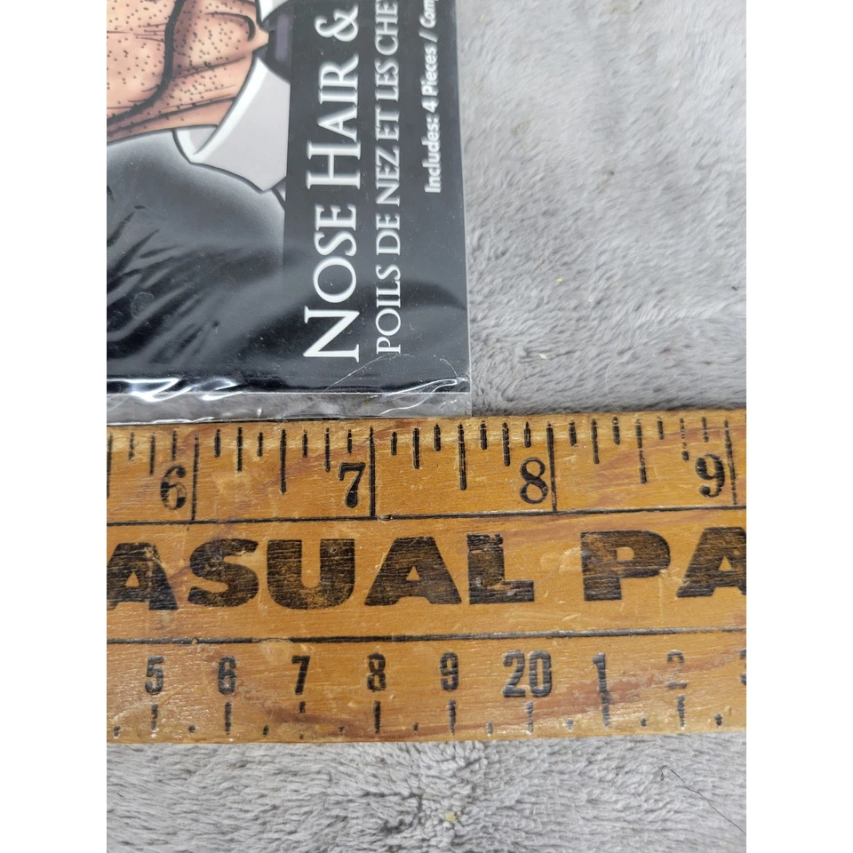 Espíritu Halloween Viejo Hombre Nariz Cabello y Oreja Cabello Disfraz Accesorio Mordaza Broma Foto 3 de 3