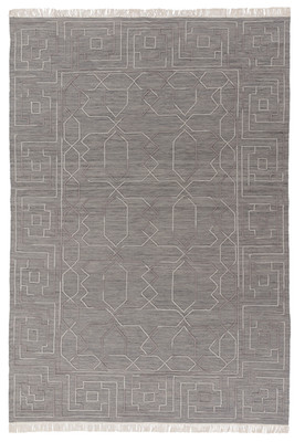 IKEA TARGRAS Teppich, Flachgewebe, dunkelgrau Handarbeit 5' 7'' x 7' 10'' 170 x...