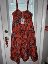 Rhode women’s maxi dress large floral