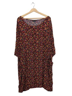 ZIZZI Tunikakleid Damen Kleid Gr. DE 40 pink-hellorange-schwarz Casual-Look