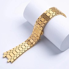 New 21-26mm Watch Band Strap for Ap Royal Oak 15400 | Stainless Steel Bracelet