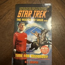 Star Trek The Yesterday Saga Book 2 Paperback Novel/ Box 1